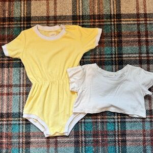 Eadaie Retro Romper and Crop Top Bundle